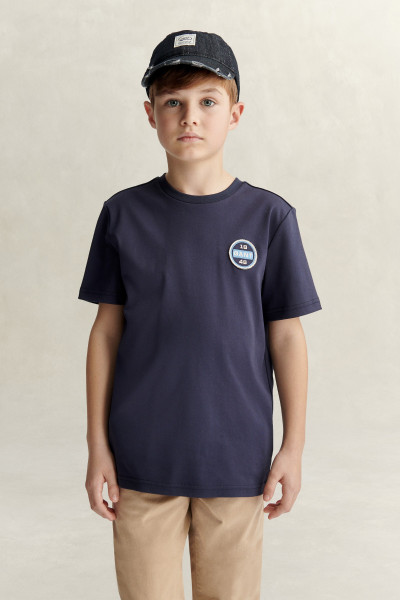 TRIČKO GANT NEW HAVEN GRAPHIC SS T-SHIRT - Fotografie č. 1