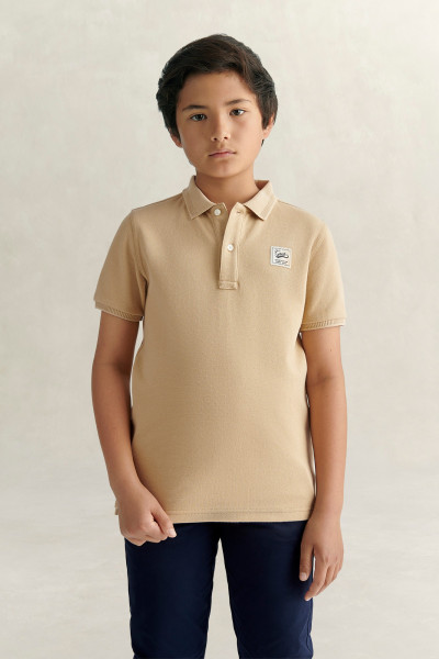 PÓLÓ GANT BADGE SS POLO SHIRT - Kép 1