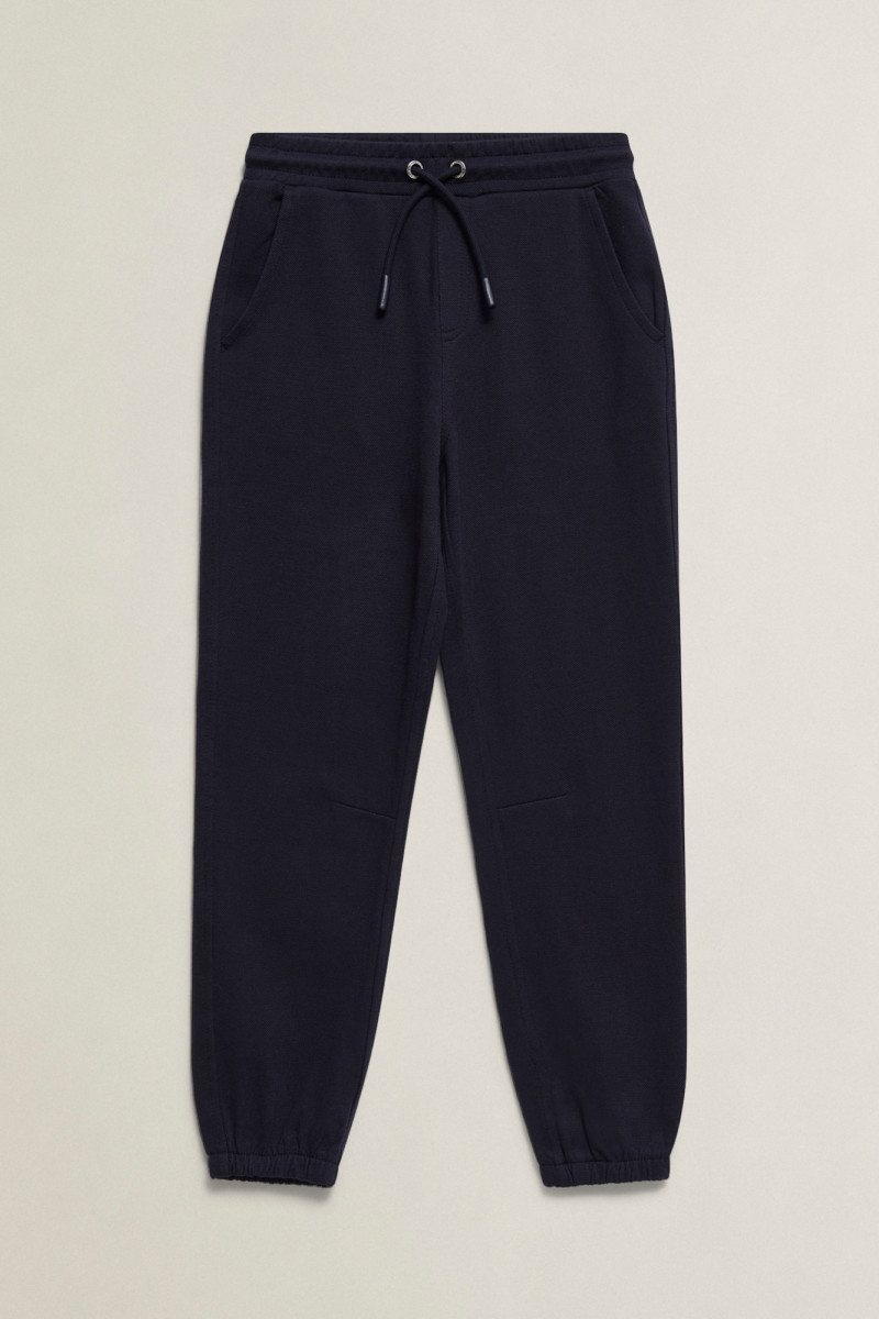 E-shop TEPLÁKY GANT LIGHTWEIGHT CUFFED JOGGER EVENING BLUE