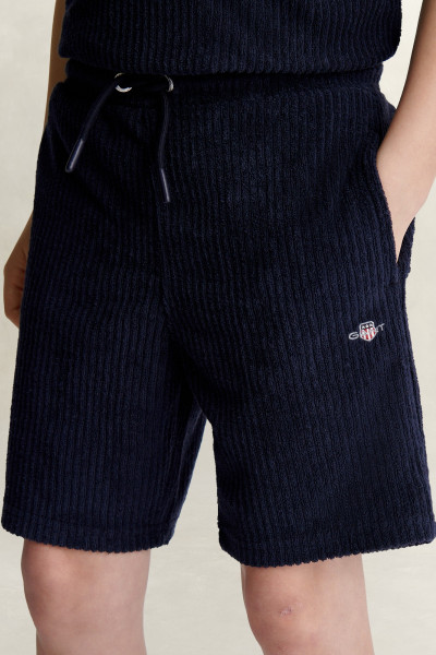 TEPLÁKOVÉ ŠORTKY GANT SHIELD TOWELLING SWEATSHORTS - Fotografia č. 4