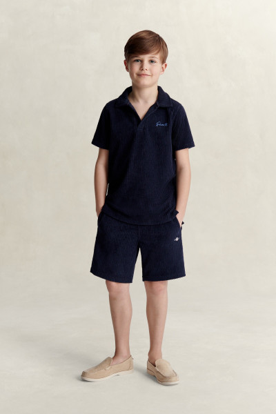TEPLÁKOVÉ ŠORTKY GANT SHIELD TOWELLING SWEATSHORTS - Fotografia č. 1
