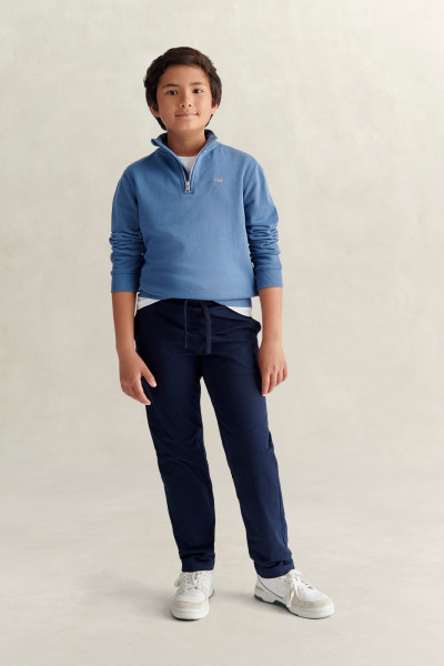 DŽÍNY GANT CHINO DRAWSTRING TROUSER - Fotografie č. 5
