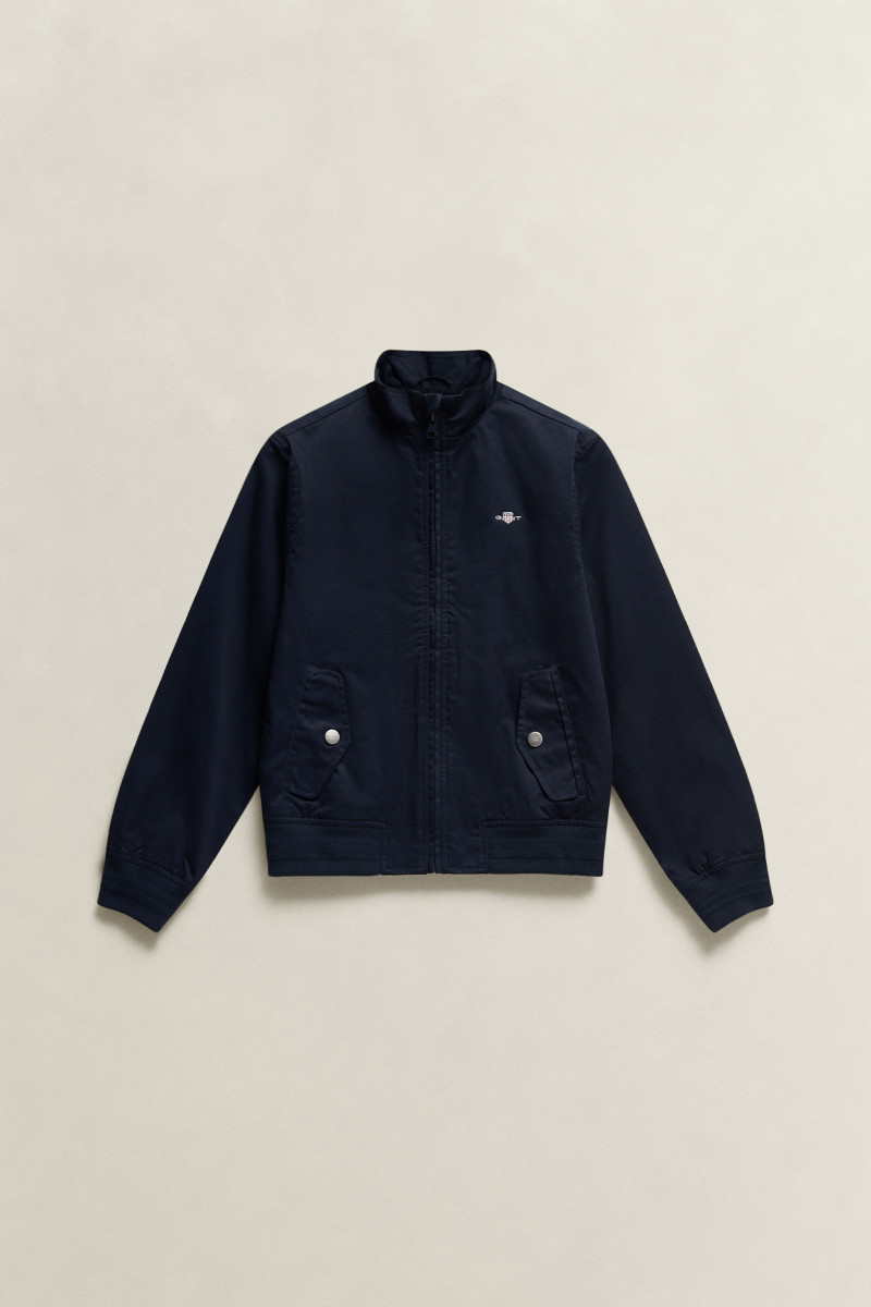 E-shop BUNDA GANT LIGHTWEIGHT HARRINGTON JACKET EVENING BLUE