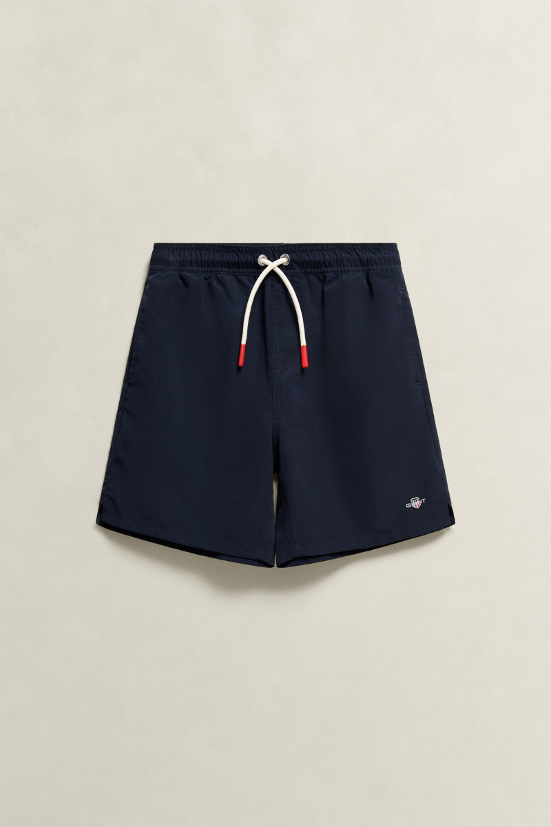 E-shop PLAVKY GANT SHIELD SWIMSHORT EVENING BLUE