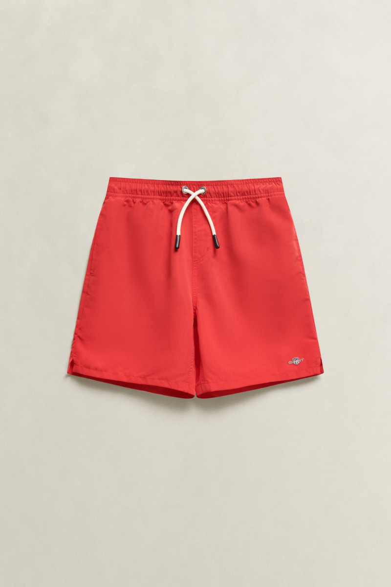 PLAVKY GANT SHIELD SWIMSHORT ROSE RED