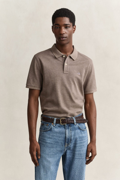 PÓLÓ GANT REG SHIELD SS PIQUE POLO - Kép 1
