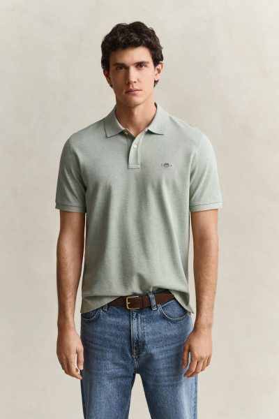 POLOKOŠEĽA GANT REG SHIELD SS PIQUE POLO - Fotografia č. 1