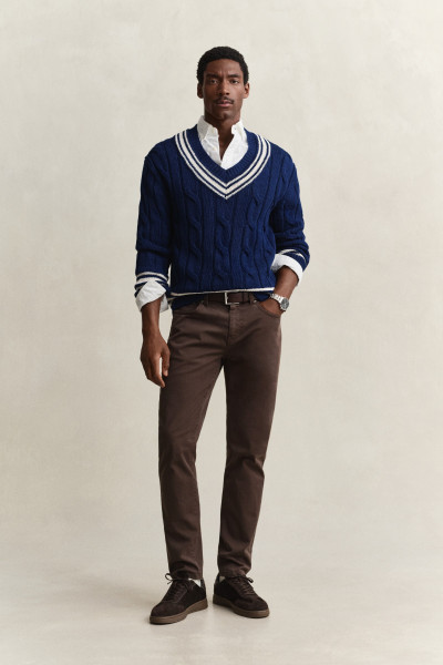 DŽÍNY GANT SLIM DESERT JEANS - Fotografie č. 1