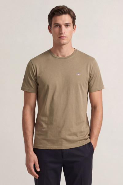 TRIČKO GANT REG SHIELD SS T-SHIRT - Fotografia č. 1
