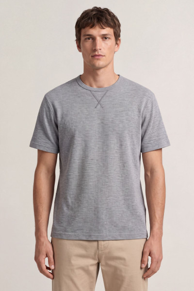 TRIČKO GANT MICRO TEXTURE SS T-SHIRT - Fotografia č. 1