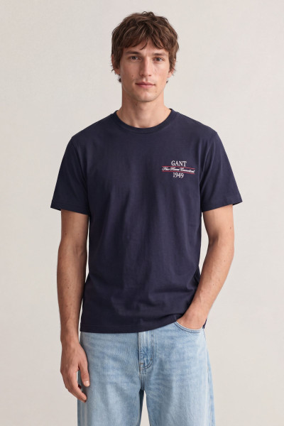 TRIČKO GANT GRAPHIC SS T-SHIRT - Fotografia č. 1