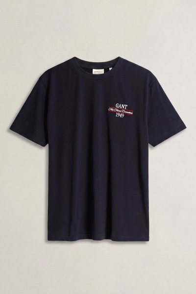 PÓLÓ GANT GRAPHIC SS T-SHIRT - Kép 1