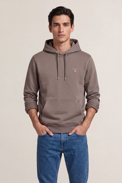 MIKINA GANT REG SHIELD HOODIE - Fotografie č. 1