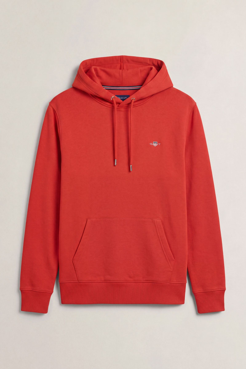 MIKINA GANT REG SHIELD HOODIE MAPLE FIRE