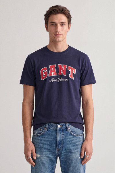 TRIČKO GANT GRAPHIC SS T-SHIRT - Fotografia č. 1