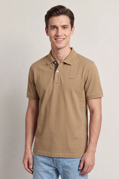 PÓLÓ GANT REG CONTRAST PIQUE SS POLO - Kép 1