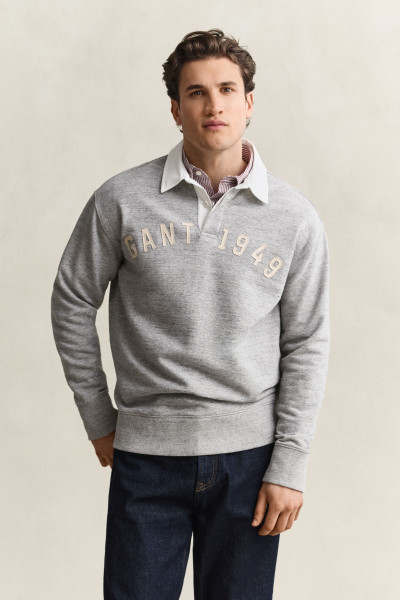PÓLÓ GANT HEATHER RUGGER - Kép 1