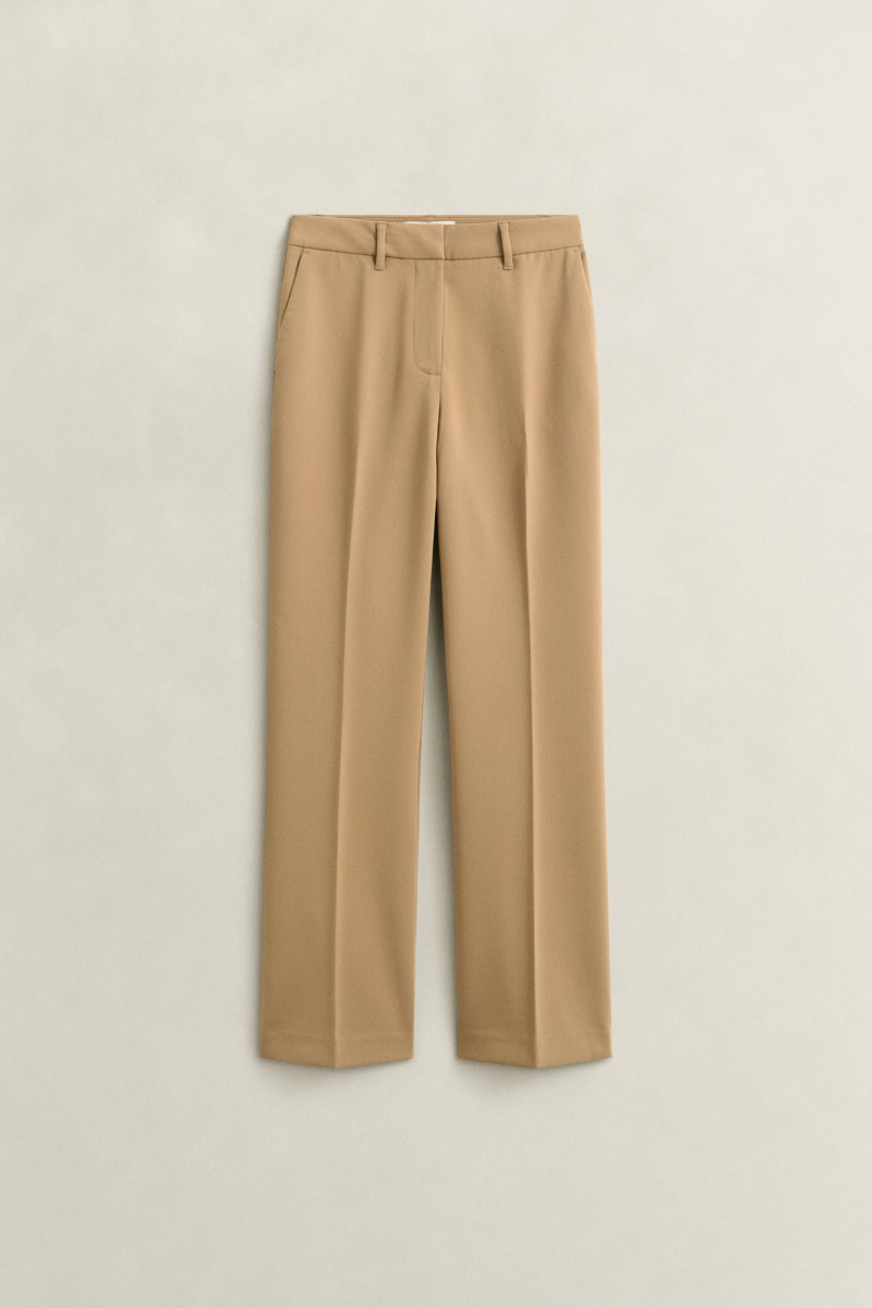 NOHAVICE GANT SLIM FLARE SLACK WARM KHAKI