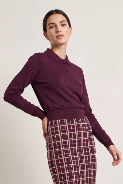 PÓLÓ GANT REG LS SEAMLESS POLO - Kép 1