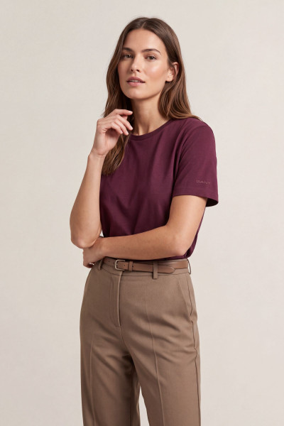 TRIČKO GANT REG PIMA COTTON SS T-SHIRT - Fotografia č. 1