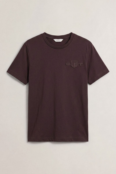 PÓLÓ GANT REG TONAL SHIELD SS T-SHIRT - Kép 1