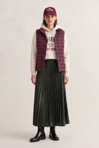SZOKNYA GANT PRINTED STRIPE PLEATED SKIRT - Kép 1