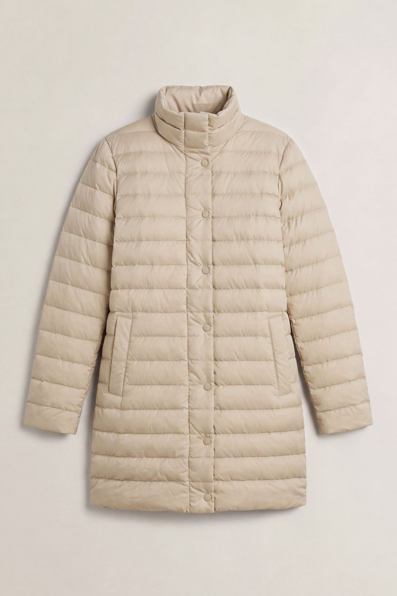 KABÁT GANT LIGHT DOWN COAT OAT BEIGE