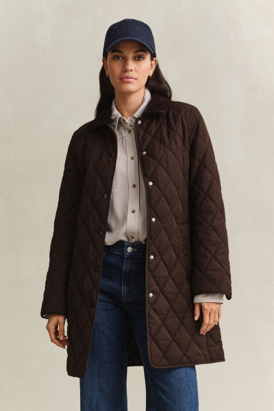 KABÁT GANT FITTED QUILTED COAT - Kép 1