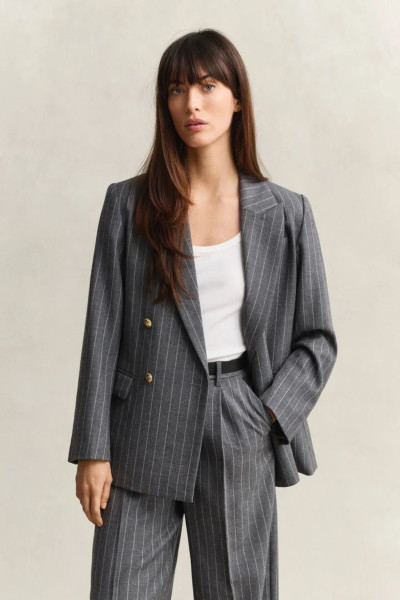 SAKO GANT REG PINSTRIPE CLUB BLAZER - Fotografie č. 1