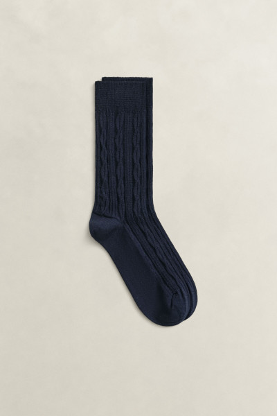 PONOŽKY GANT CABLE KNIT SOCKS - Fotografia č. 1