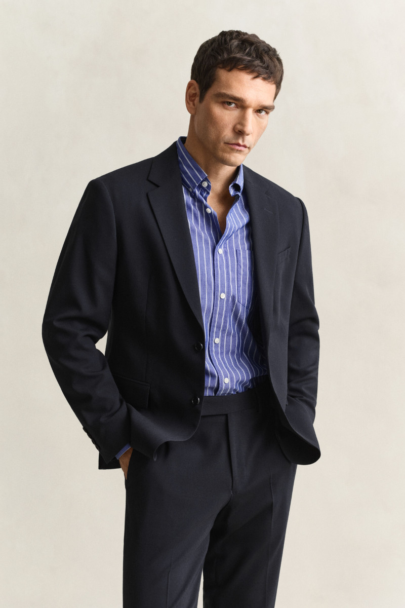 SAKO GANT TRAVEL SUIT EVENING BLUE