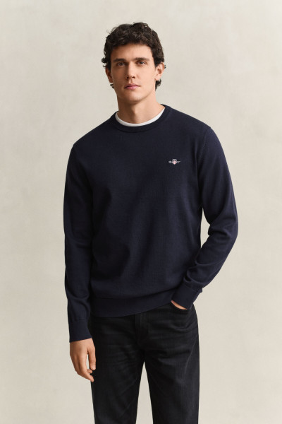 SVETR GANT CLASSIC COTTON C-NECK - Fotografie č. 1