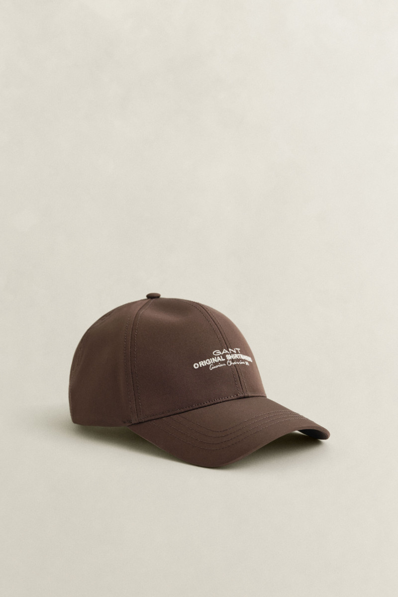 ŠILTOVKA GANT DRESSED GRAPHIC CAP SHADOW BROWN