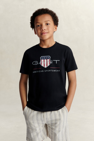 TRIČKO GANT ARCHIVE SHIELD SS T-SHIRT - Fotografie č. 1