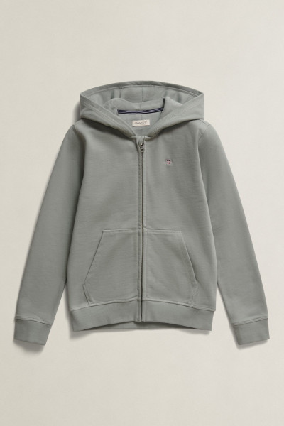 MIKINA GANT SHIELD FULL ZIP HOODIE - Fotografie č. 1