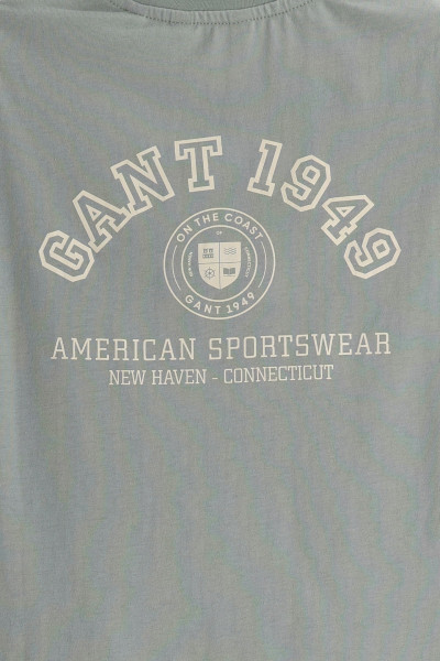 TRIČKO GANT CIRCLE GRAPHIC SS T-SHIRT - Fotografia č. 4