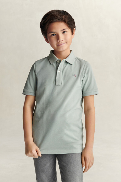 PULÓVER GANT SHIELD KNITTED SS POLO - Kép 1