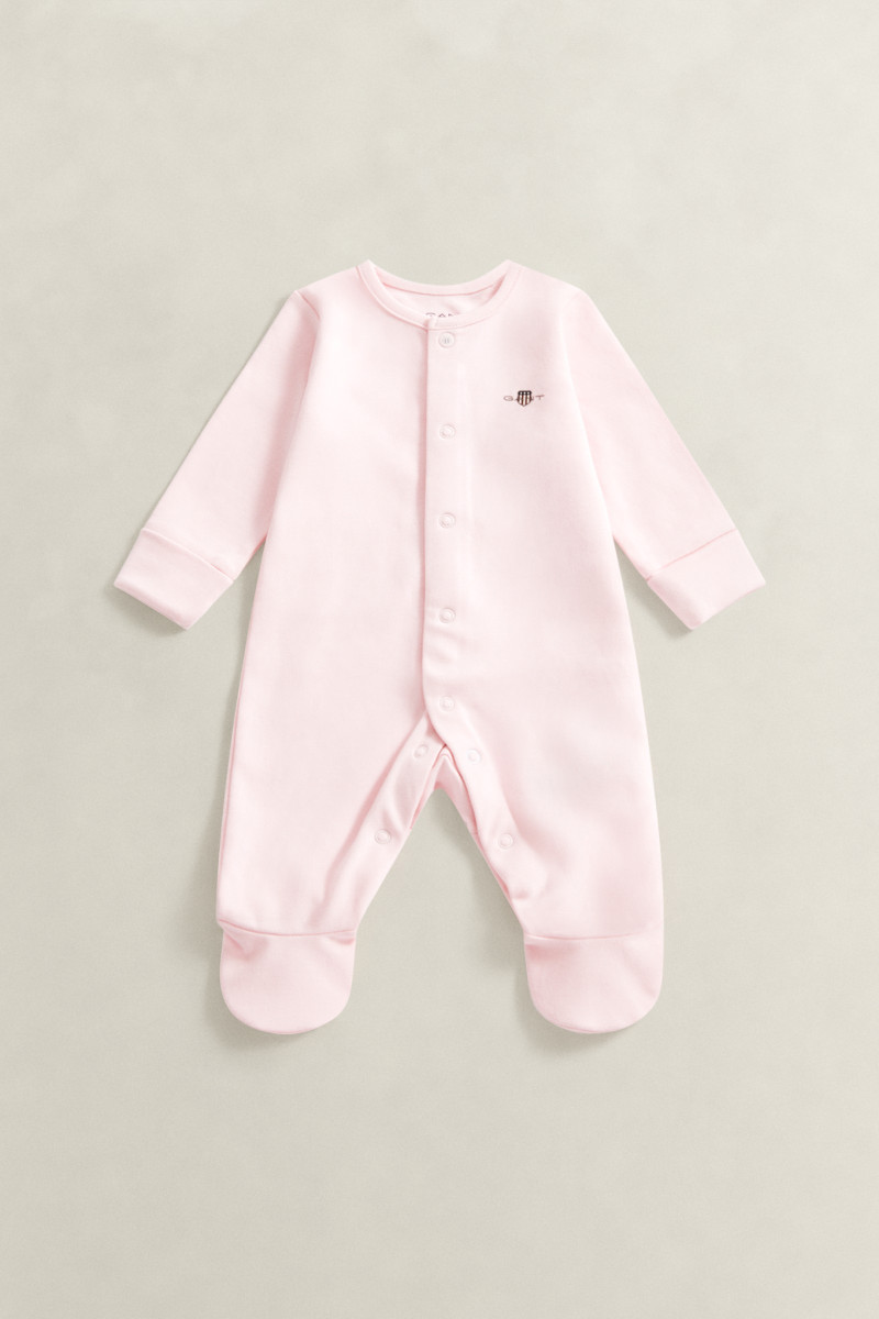 E-shop DĚTSKÝ SET GANT SHIELD LS ROMPER LIGHT PINK