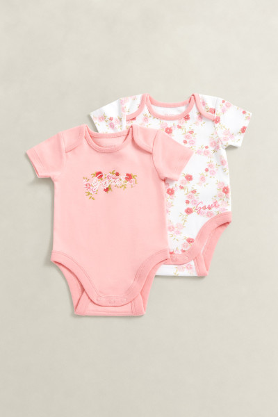 DĚTSKÝ SET GANT FLORAL SS ROMPERS 2 PK - Fotografie č. 1