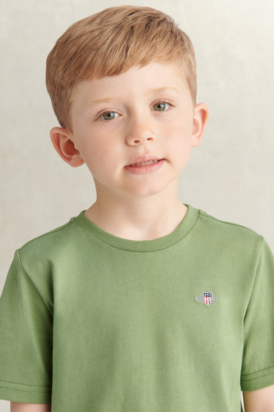 TRIČKO GANT SHIELD SS T-SHIRT - Fotografia č. 3