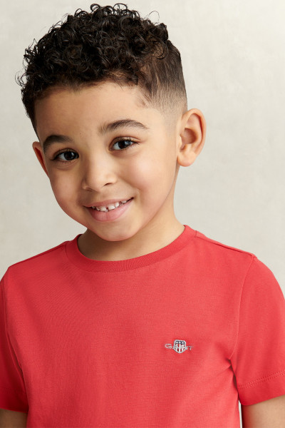 PÓLÓ GANT SHIELD SS T-SHIRT - Kép 4