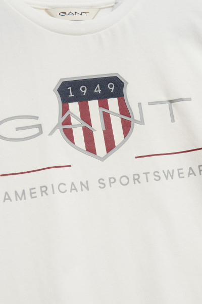TRIČKO GANT ARCHIVE SHIELD SS T-SHIRT - Fotografia č. 6
