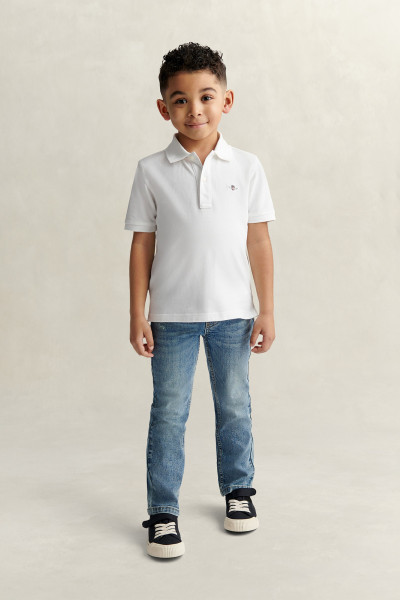 POLOKOŠILE GANT SHIELD PIQUE SS POLO SHIRT - Fotografie č. 3