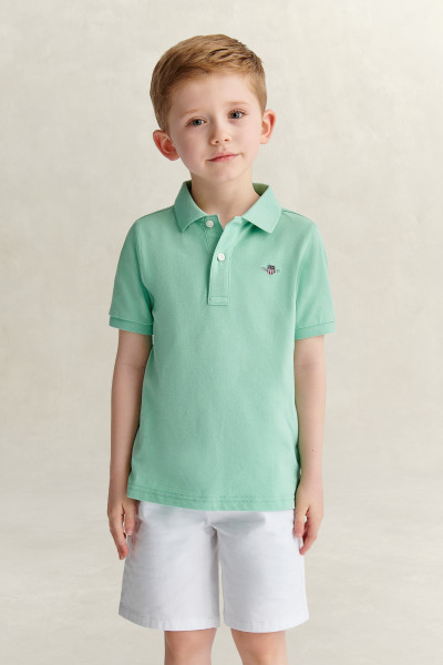 POLOKOŠEĽA GANT SHIELD PIQUE SS POLO SHIRT - Fotografia č. 1