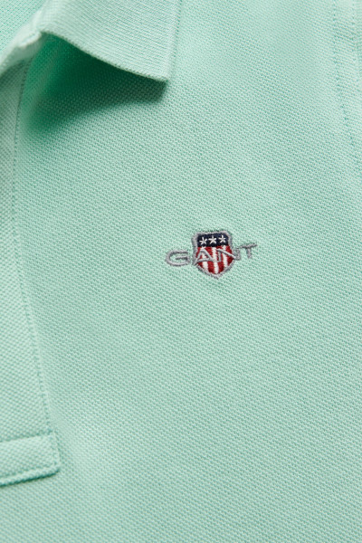 POLOKOŠILE GANT SHIELD PIQUE SS POLO SHIRT - Fotografie č. 2