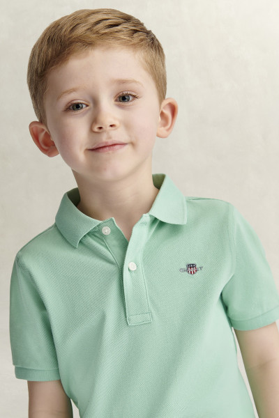 POLOKOŠEĽA GANT SHIELD PIQUE SS POLO SHIRT - Fotografia č. 3