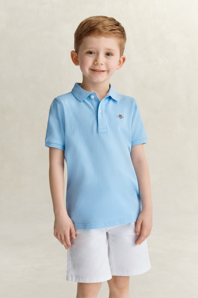 POLOKOŠEĽA GANT SHIELD PIQUE SS POLO SHIRT - Fotografia č. 1