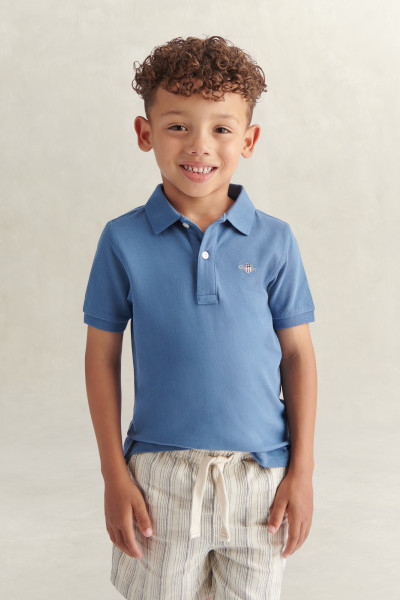 POLOKOŠEĽA GANT SHIELD PIQUE SS POLO SHIRT - Fotografia č. 1