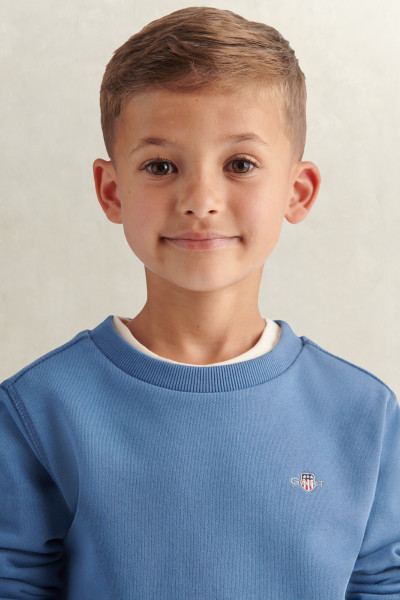 MIKINA GANT SHIELD CREW NECK SWEATSHIRT - Fotografia č. 3