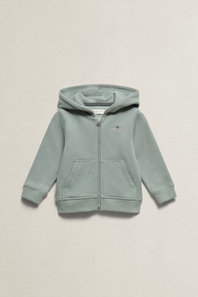 MIKINA GANT SHIELD FULL ZIP HOODIE - Fotografia č. 6